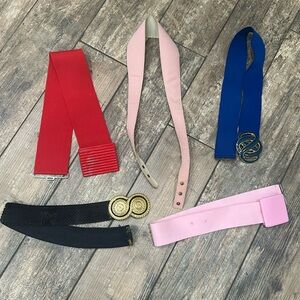 5 Vintage Belts